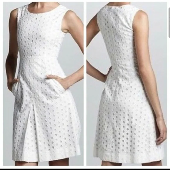 Diane von Furstenberg Carprenna Ring Stitch Dress 14. - Picture 2 of 16